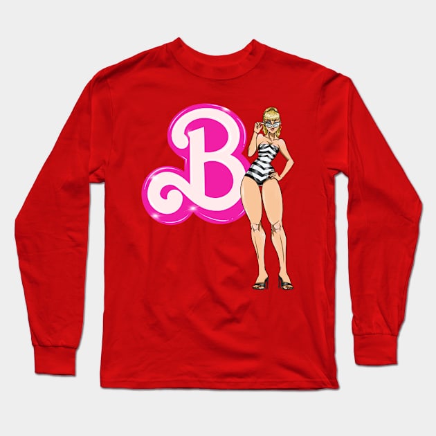 Barbie! Long Sleeve T-Shirt by MauryAraya316